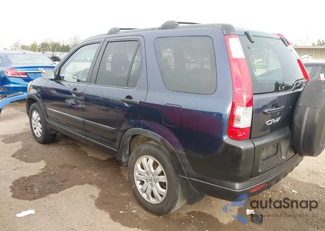 2006 Honda Cr-V Ex из США, поврежденный, VIN JHLRD68856C013183